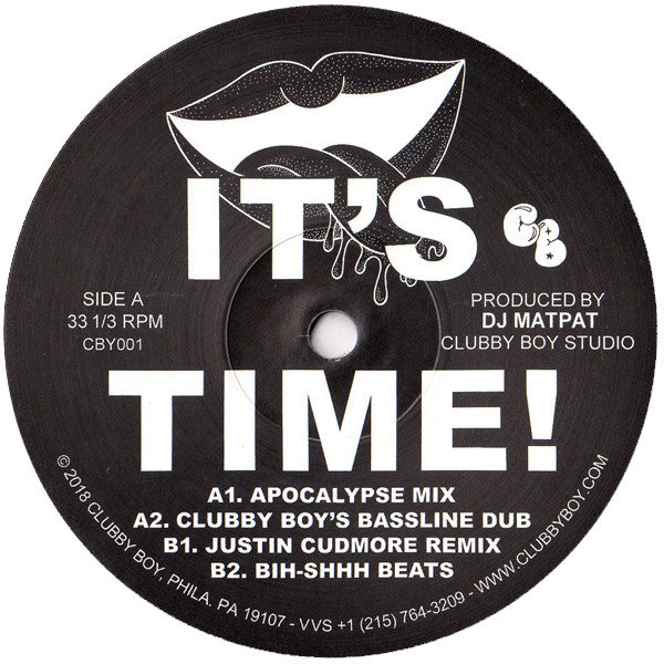CBY01 DJ Matpat - It’s Time w/ Justin Cudmore Remix (Vinyl)
